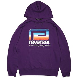 (リバーサル) reversal RETRO FUTURE BIG MARK SWEAT PARKA (HOODED)(rv19aw014-PU) パーカー プルオーバー 国内正規品