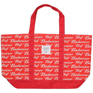 (�n�t) HUF×BUDWEISER TOTE BAG (BAG)(AC00240-RE) �o�b�O �� �g�[�g �o�h���C�U�[ �������K�i