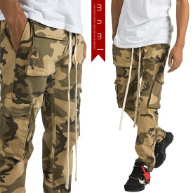 (ミニマル) mnml SNAP CARGO PANTS DESERT CAMO (LS:PANTS)(COLOR:D.CA) ボトムス ロングパンツ ジーンズ ストレッチ スナップ カーゴ デザートカモ 国内正規品