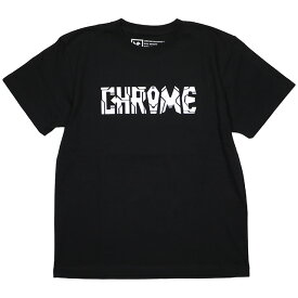 (クローム) CHROME×澁谷忠臣 RAYS OF HOPE FOR THE CITY TEE (SS:TEE)(JP079-BK) Tシャツ 半袖 カットソー 日本限定アイテム 国内正規品