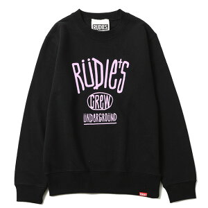 (���[�f�B�[�Y) RUDIE'S KIDS DRAWING CREW SWEAT (CREW)(85335-BK) �L�b�Y �q���p �X�E�F�b�g �g���[�i�[ �N���[ �������K�i