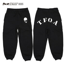 (クローズ ワースト) CROWS×WORST KIDS 5th キッズ スウェットパンツ (LS:PANTS)(JPCK-009BK) キッズ 子供用 ボトムス ロングパンツ 国内正規品