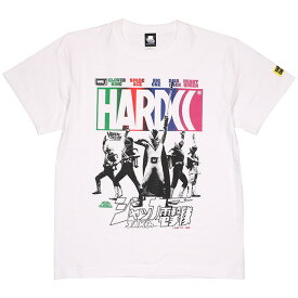 (ハードコアチョコレート) HARDCORE CHOCOLATE ジャッカー電撃隊 (JAKQホワイト)(SS:TEE)(T-1355EM-WH) Tシャツ 半袖 カットソー 東映特撮ヒーロー 国内正規品