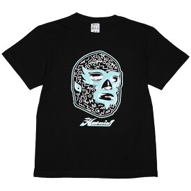 (ハオミン) HAOMING ICON MEMPHIS MASK TEE (SS:TEE)(205-53-BK) Tシャツ 半袖 カットソー プロレス 国内正規品