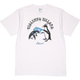(ハオミン) HAOMING×ANIMAL PENGUIN TEE (SS:TEE)(1710-13-WH) Tシャツ 半袖 カットソー 動物 ペンギン アニマル リニューアルモデル 国内正規品