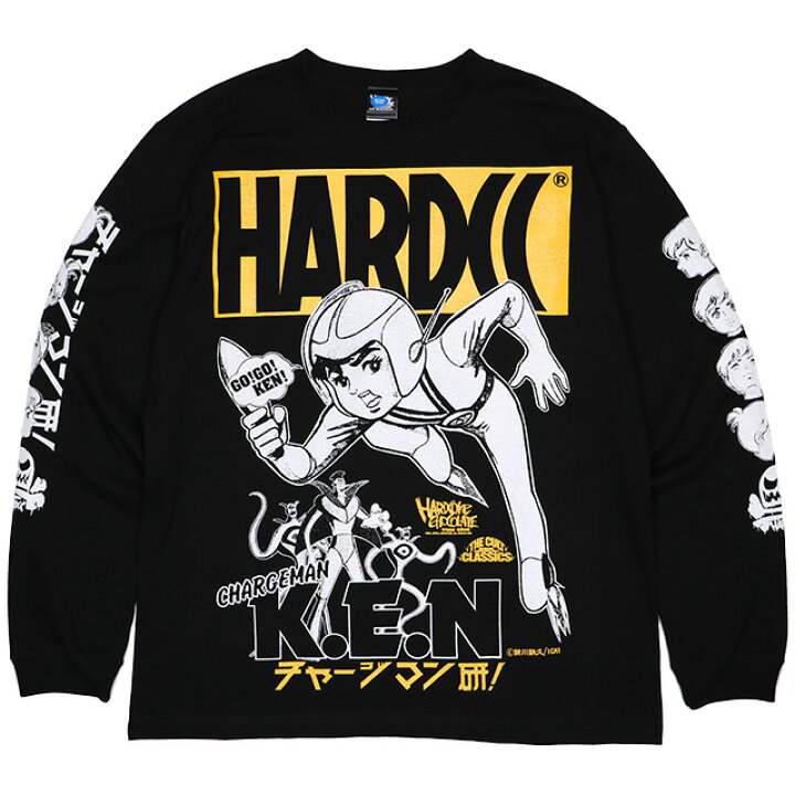 楽天市場 ハードコアチョコレート Hardcore Chocolate チャージマン研 長袖tシャツ 地球を守れ ブラック Ls Tee T 1248r Ls Bk Tシャツ 長袖 ロンｔ アニメ 漫画 マンガ 国内正規品 Level6