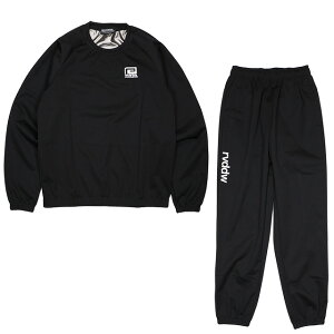 (o[T) reversal BASIC SAUNA SUIT ver.2.0 (SET UP)(rvbs054-BK) ZbgAbv TEiX[c ㉺ Ki
