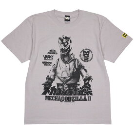 (ハードコアチョコレート) HARDCORE CHOCOLATE メカゴジラ (MG2ライトグレー)(SS:TEE)(T-1858EM-GR) Tシャツ 半袖 カットソー ゴジラ対メカゴジラ 東宝 特撮怪獣映画 国内正規品