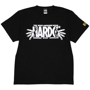 (�n�[�h�R�A�`���R���[�g) HARDCORE CHOCOLATE �O���b�v�����O HARDCC (�����J�V���[�u���b�N)(SS:TEE)(T-2058B-BK) T�V���c ���� �J�b�g�\�[ �R�A�`���R �������K�i