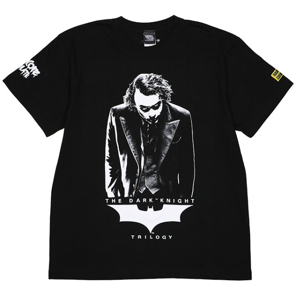 (ハードコアチョコレート) HARDCORE CHOCOLATE ダークナイト トリロジー ジョーカー (サプライズ・ブラック)(SS:TEE)(T-1955KK-BK) Tシャツ 半袖 カットソー ワーナー・ブラザース 国内正規品
