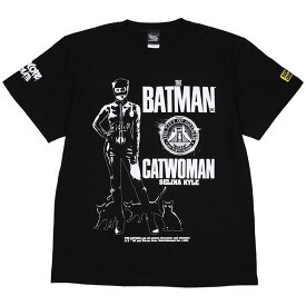 (ハードコアチョコレート) HARDCORE CHOCOLATE THE BATMAN－ザ・バットマン－ キャットウーマン (ベイビーブラック)(SS:TEE)(T-1954KK-BK) Tシャツ 半袖 カットソー ワーナー・ブラザース 国内正規品