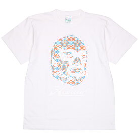 (ハオミン) HAOMING ICON MASK SS TEE 23 (SS:TEE)(410-46-WH) Tシャツ 半袖 カットソー マスクマン プロレス 国内正規品