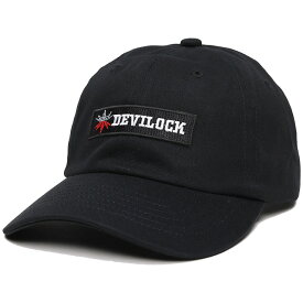 (デビロック) DEVILOCK VECTOR LOGO CAP (CAP)(DVLCKSS-04-BK) キャップ 帽子 ベクトル ロゴ 国内正規品