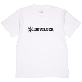 (デビロック) DEVILOCK VECTOR LOGO TEE (SS:TEE)(DVLCKSS-03-WH) Tシャツ 半袖 カットソー ベクトル ロゴ コットン 国内正規品