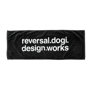(o[T) reversal BLACK LOGO SPORTS TOWEL (TOWEL)(rvbs058-BK) ^I Rbg X|[c Ki