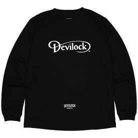 (デビロック) DEVILOCK LOGO LS TEE (LS:TEE)(DVLCKSS-12-BK) ロンT 長袖 Tシャツ カットソー 国内正規品
