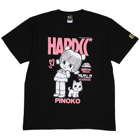 (ハードコアチョコレート) HARDCORE CHOCOLATE ピノコ/ピノコ還る! (アッチョンブリケ・ブラック)(SS:TEE)(T-2170-BK) Tシャツ 半袖 カットソー アニメ 漫画 マンガ 手塚治虫 国内正規品