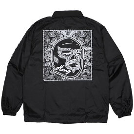 (ハオミン) HAOMING PAISLEY MASK COACH JACKET (JACKET)(312-03-BK) ジャケット コーチジャケット ペイズリー 国内正規品