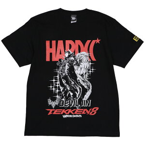 (�n�[�h�R�A�`���R���[�g) HARDCORE CHOCOLATE �S��8 Devil Jin �f�r���m (�����u���b�N)(SS:TEE)(T-2304KK-BK) T�V���c ���� �J�b�g�\�[ �j�ł̍��� �i���Q�[�� Namco �i���R �������K�i