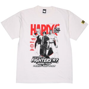 (�n�[�h�R�A�`���R���[�g) HARDCORE CHOCOLATE THE KING OF FIGHTERS '97 JAPAN TEAM (KOF�f97�o�j���z���C�g)(SS:TEE)(T-2362EM-WH) T�V���c ���� �J�b�g�\�[ �U�E�L���O�E�I�u�E�t�@�C�^�[�Y KOF�V���[�Y SNK NEOGEO ��