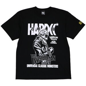 (n[hRA`R[g) HARDCORE CHOCOLATE l -The Invisible Man- (mPCEubN)(SS:TEE)(T-2457KK-BK) TVc  Jbg\[ UNIVERSAL MONSTERS jo[TX^[Y Ki