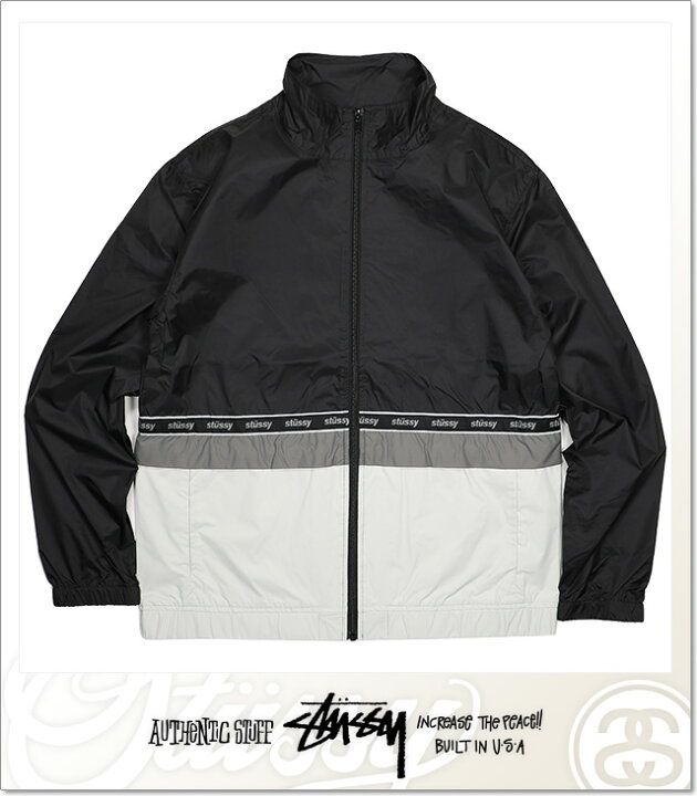 楽天市場】(ステューシー) STUSSY NYLON WARM UP JACKET (JACKET 