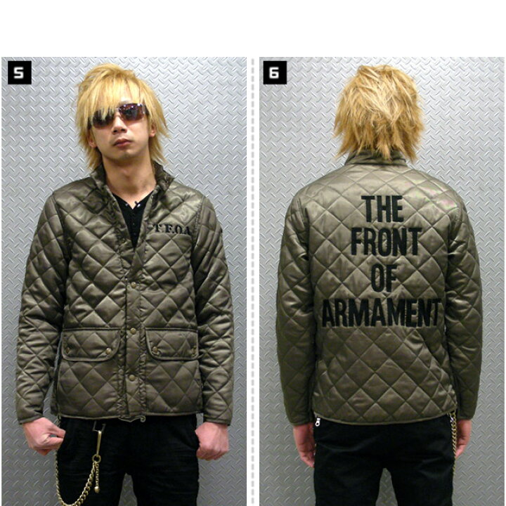 楽天市場】(クローズ ワースト) CROWS×WORST 5th T.F.O.Aキルティング 