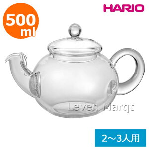 �n���I HARIO �W�����s���O�e�B�[�|�b�g 2�`3�l�p 500ml �y�e�B�[�|�b�g/�������t/�ی^�`��z