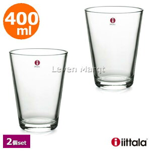 �C�b�^�� iittala �J���e�B�I �n�C�{�[�� 400cc �N���A 2������yKARTIO/�O���X/�R�b�v�z