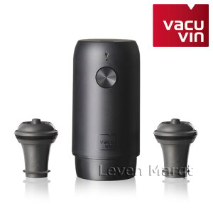 �o�L���o�� vacuvin �d�����C���Z�[�o�[ �y�ۑ����/USB�[�d��/�A���R�[���O�b�Y�z