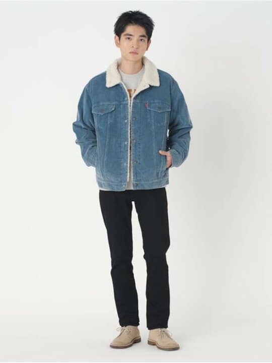 楽天市場】【SALE／60%OFF】シェルパトラッカージャケット ブルー BLUE 
