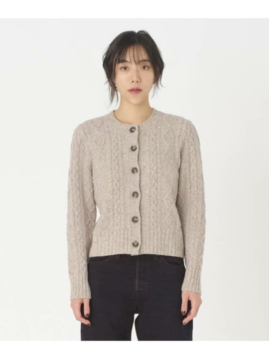楽天市場】【SALE／50%OFF】PRIMROSE ケーブルニット カーディガン 