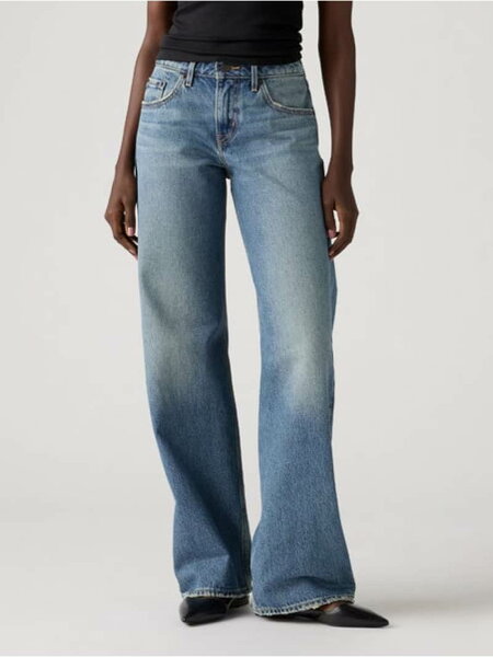 LOW LOOSE ジーンズ ライトインディゴ Levi's リーバイス パンツ ジーンズ・デニムパンツ ネイビー【送料無料】[Rakuten Fashion]
