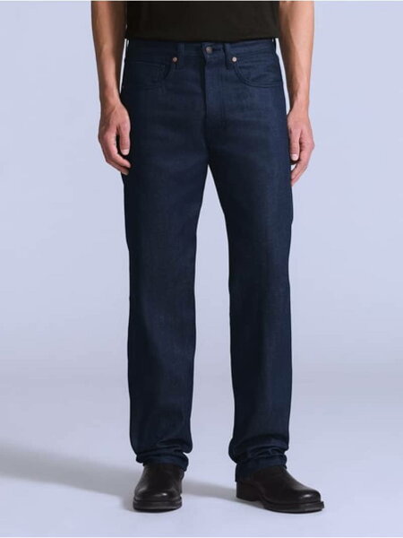 BLUETAB(TM) ANCHOR RELAXED ジーンズ ダークインディゴ MADE IN JAPAN Levi's リーバイス パンツ ジーンズ・デニムパンツ ブラック【送料無料】[Rakuten Fashion]