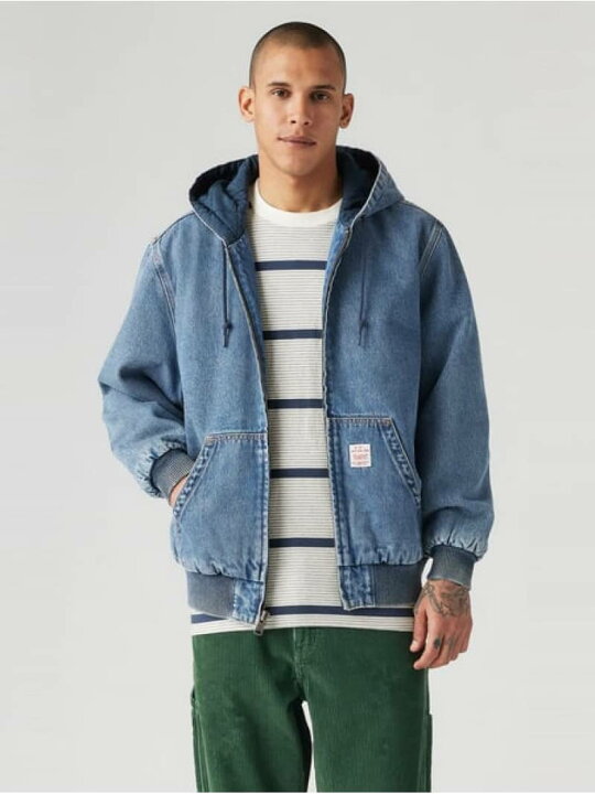 楽天市場】【SALE／58%OFF】WORKWEAR POTRERO デニム フーディー 