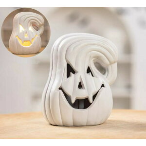 ハロウィン かぼちゃランタン LEDライト付き ジャックオーランタン 装飾置物
