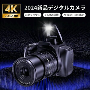 �f�W�^���J���� 4K 10�{�Y�[�� WIFI�Ή� �f�W�J�� ���^ ���掿 �y�� ���B�� ���� �B�e 64MP AF�@�\�t �t���b�V�� HDMI�o�� �}�N���B�e �����掿 �J���� �f�W�J�� 3�C���`���� ���Ǝ� ���Z�� �w�� 