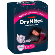 DryNites おねしょパンツ 女の子用 8～15歳用 27～57kg 9枚入り [並行輸入品] Black
