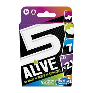 Hasbro Gaming 5 Alive, Fast-Paced Game for Kids and Families, Family Quick Card