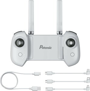 Potensic ATOM SE ���M�@�{�� 1�� + �[�d�P�[�u�� 1�{ + �f�[�^�]���P�[�u�� 3�{�i3��ރw�b�h�t���j