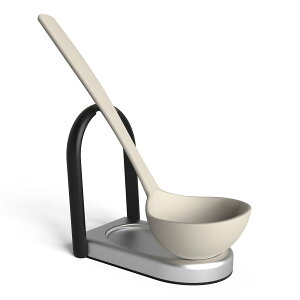 umbra LAYDLE ���ʃX�^���h �u���b�N/�j�b�P�� 14×11×2cm ���[�h���u�� �L�b�`��