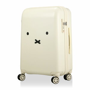 [�V�t��] �X�[�c�P�[�X M�T�C�Y �e�ʊg�� �V�t�����b�N 2WAY���b�N TS���b�N miffy 60L 63cm 3.8kg B130.�t�F�C�XWH/SV