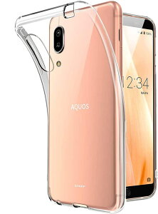AQUOS Sense3 au shv45 docomo sh-02m /Sense3 Lite SH-RM12/ Android One S7/Sense3 basic��p�N���A �\�t�g �V���R�� TPU �ی�P�[�X���y�� �Ռ��h�~ �����h�~ �����^ �h�w��TPU�N���A�P�[�X �ی�J�o�[ ��G��ǂ� ��