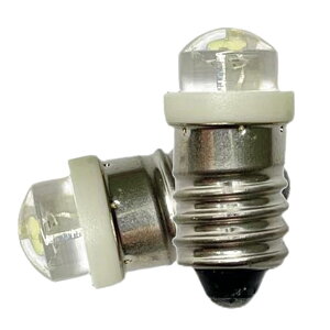 N/D 2�� E10 LED���d�� ���P�x 6000K �z���C�g COB 0.5W 3V ����LED�����d���A�b�v�O���[�h�d��