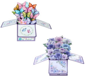 Bethany Home �O���[�e�B���O �J�[�h 2�� 3D���� �� �� DIY ���b�Z�[�W�J�[�h ��̓��J�[�h ������ �|�b�v �A�b�v �V�N ���Ӎ� ���j�� �a���� �o�����^�C���J�[�h �o�[�X�f�[ �z���C�g�f�[ �h�V��