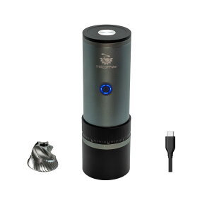 MiiCoffee PT2 �|�[�^�u���d���o���R�[�q�[�O���C���_�[ USB-C �[�d�� �X�e�����X�~���o�[�O���C���_�[ �A���~�{�f�B �N���[�j���O�u���V�t��