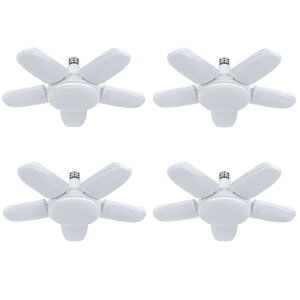 �K���[�W���C�g LED 100W 4�Z�b�g �H���p���C�g 6500K 10000LM E26 �y���_���g���C�g LED�d�� �����F �V��Ɩ� �_�C�j���O �܂肽���ݎ� ���P�x �H���s�v �p�x���߉\ �ȃG�l