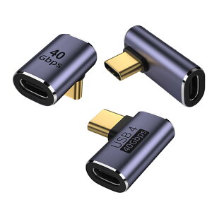 USB 4.0 Type C�ϊ��A�_�v�^L�^ �����A�_�v�^40 Gbps�����`��100W/5 A�}���[�d8K@120Hz�r�f�I�o��/type cL�^�ϊ��A�_�v�^�[USB C�R�l�N�^Thunderbolt 3�AMac Book Pro�ANintendo Switch�ANexus 6 P 5 X�ALG 5 V 20�Ȃǂ�Type C