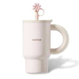 CAROTE �J���[�e �^���u���[ 720ml �^��f�M �ۉ��ۗ� 2Way�i�X�g���[�t���E�����݉\�j�Z���~�b�N�R�[�g �H��@�Ή� ���C�h���a �􂢂₷�� �n���h���t�� ����S�n���ǂ� BPA�t���[ �����^��