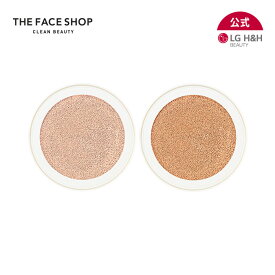 【LG BEAUTY 公式】THE FACE SHOP ザ フェイスショップ デューイラスティングクッション（リフィル）付け替え用 美肌 ツヤ肌 ベースメイク 潤い 毛穴カバー クッションファンデ 韓国スキンケア 韓国コスメ 送料無料